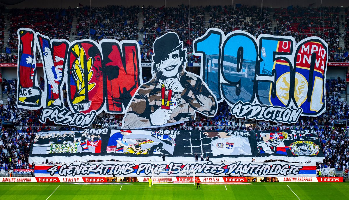 1950officiel's tweet photo. [27.10.2024] OL 2-2 AJA - XV ANS https://t.co/N48Tj2Jq3x