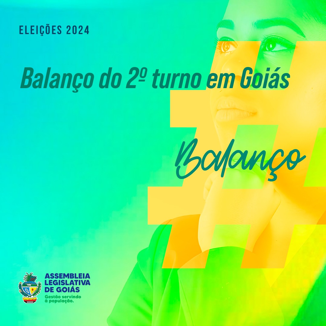 assembleiago's tweet photo. ELEIÇÕES 2024 • ✅ O 2º turno das eleições municipais para prefeito em Goiás foi realizado neste último domingo, 27 de outubro, nas cidades de Goiânia, Anápolis e Aparecida de Goiânia. https://t.co/TyIfFxYPt9