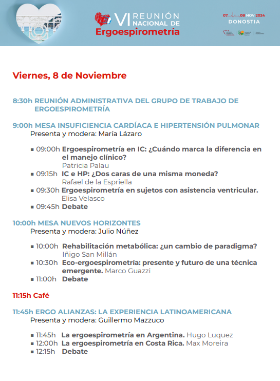 Ergoespiro_SEC's tweet photo. ⏳ Tras #SEC24... 
Viene la mejor reunión nacional e internacional que podrías imaginar en #Ergoespirometria
Los mejores ponentes actualizando TODO sobre #CPET. 
📢No te lo puedes perder! 
Inscripciones aquí 👇🏼
https://t.co/ZQ3yDMlpNZ @preventiva_SEC @secardiologia @deusto https://t.co/MuRVNzvKYr