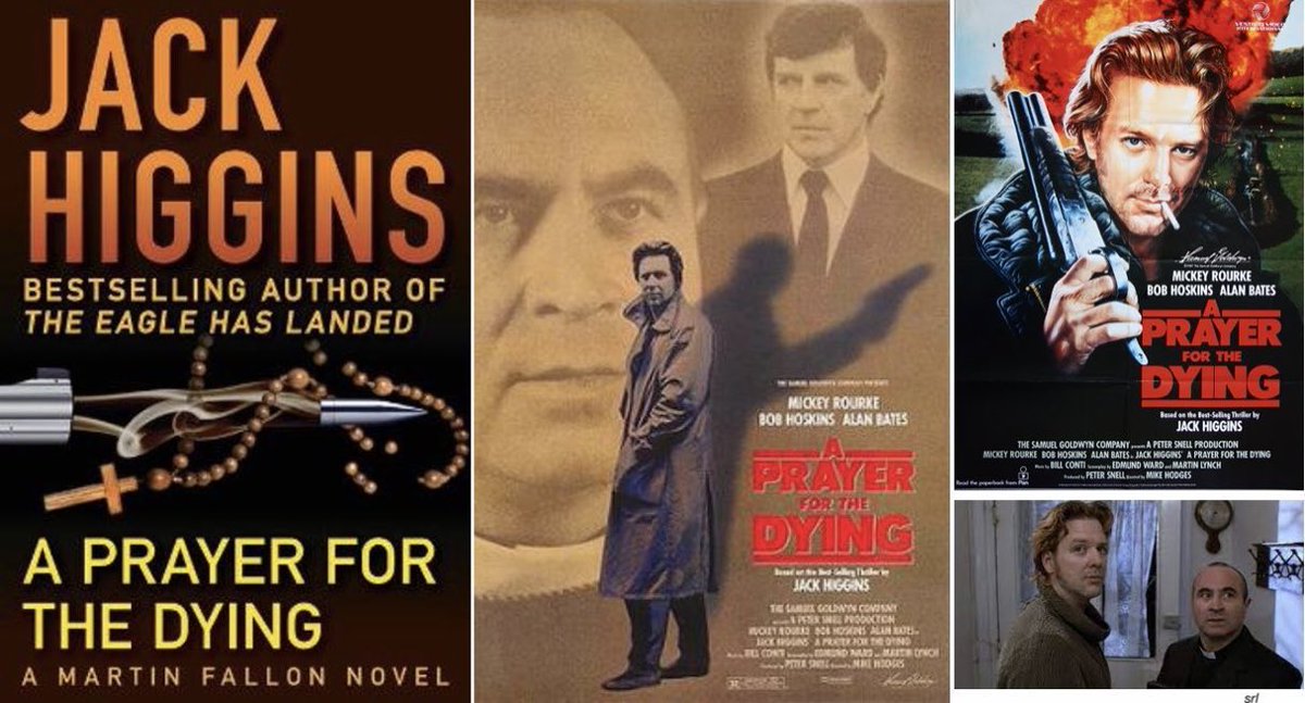 SaveRedlandLibr's tweet photo. 9:05pm TODAY on @TalkingPicsTV
The 1987 #Action #Thriller film🎥 “A Prayer for the Dying” directed by #MikeHodges from a screenplay by #EdmundWard & #MartinLynch
Based on the 1973 novel📖 by #JackHiggins
🌟#MickeyRourke #BobHoskins #AlanBates #SammiDavis #LiamNeeson https://t.co/Tr2sdDZrSW