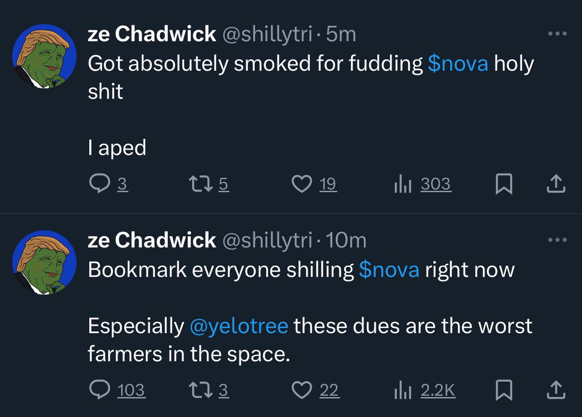 Ravers's tweet image. LMFAOOOO $nova mfers are diff