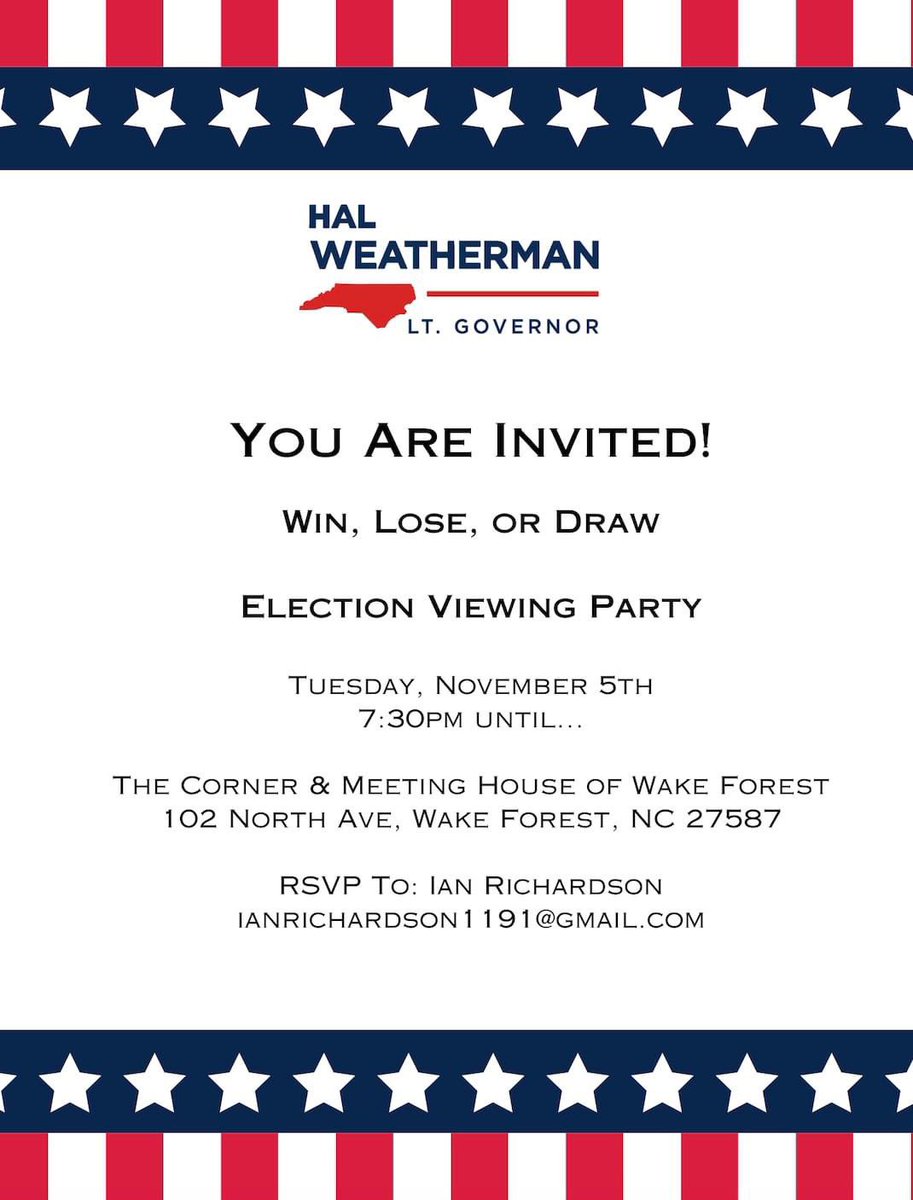 Hal Weatherman (@halweathermannc) on Twitter photo 