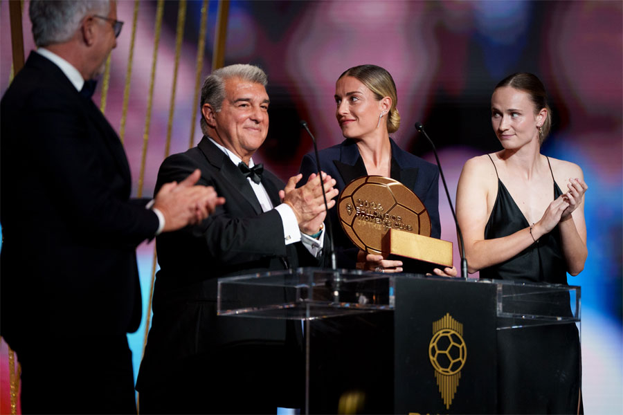 #BallonDor El Real Madrid, mejor equipo masculino, el Barça femenino en la gala del Balón de Oro