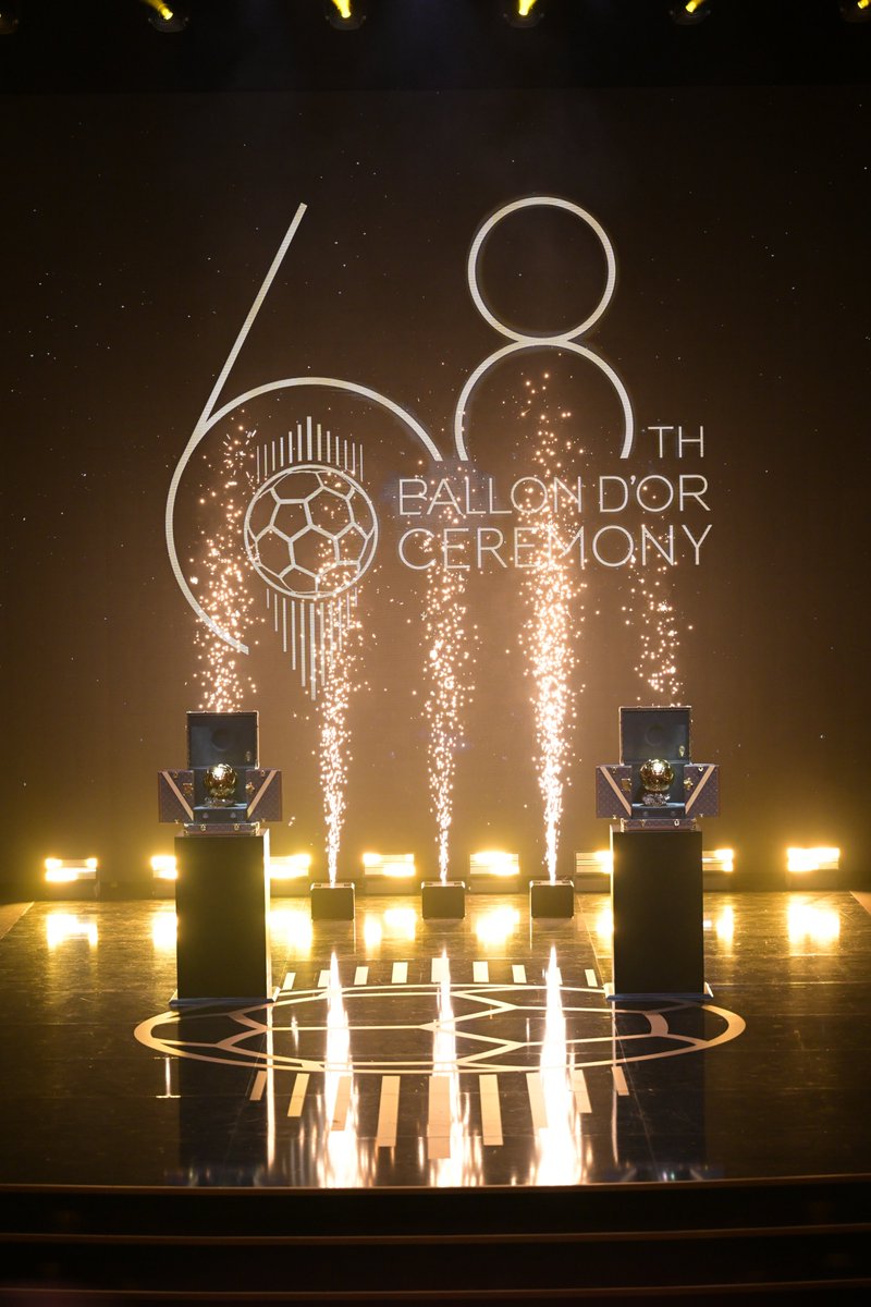 ballondor's tweet photo. The Ballon d'Or are here! 

#ballondor https://t.co/jnKdihvLGk