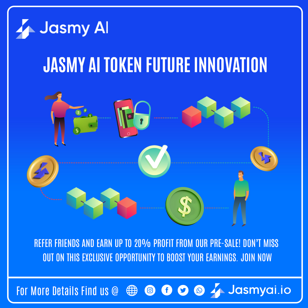 cockroachsparty's tweet photo. Jasmy AI Token is designed to power a decentralized data marketplace, enabling secure and privacy-preserving exchange of data,
https://t.co/spHLheEtSb
#FreeCryptoTokens #CryptoRevolution #freeairdrop #CryptoAirdrop #FreeEarning #OnlineEarning https://t.co/oU7Wso1QwI