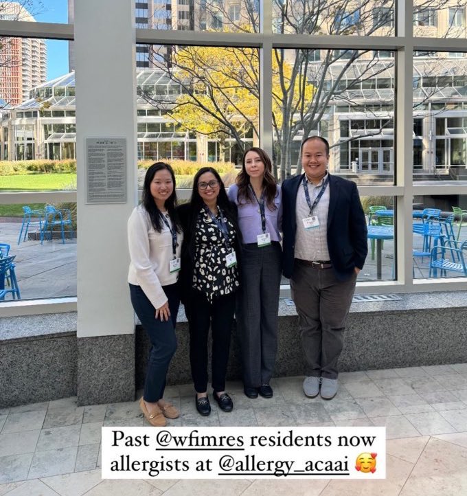WFIMRes's tweet image. We love seeing our grads continuing to connect with each other @ACAAI
#ACAAI2024