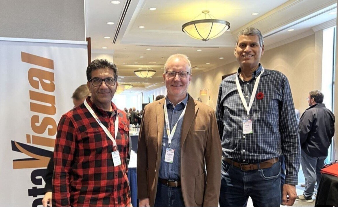 Applied_tweets's tweet image. We had a fantastic time today at the DataVisual on Display Show Toronto! 🎉
Our team—Mike Dalton, Cyril Moraes, Lily Costa, and Melisa Carrasco—enjoyed connecting with our valued partners.🚀
#DataVisual #Toronto #AVIndustry #AppliedElectronics #Barco #Televic #Planar #Nureva