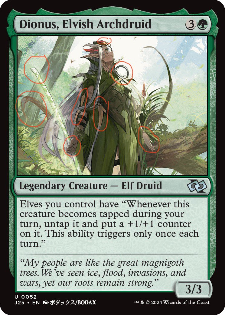 This card art is clearly created with AI. Cool Guess I won't be spending  money on the new sets in 2025 then. Care to explain this @Wizards?  @maro254? #MTG #WOTC #WOTCstaff