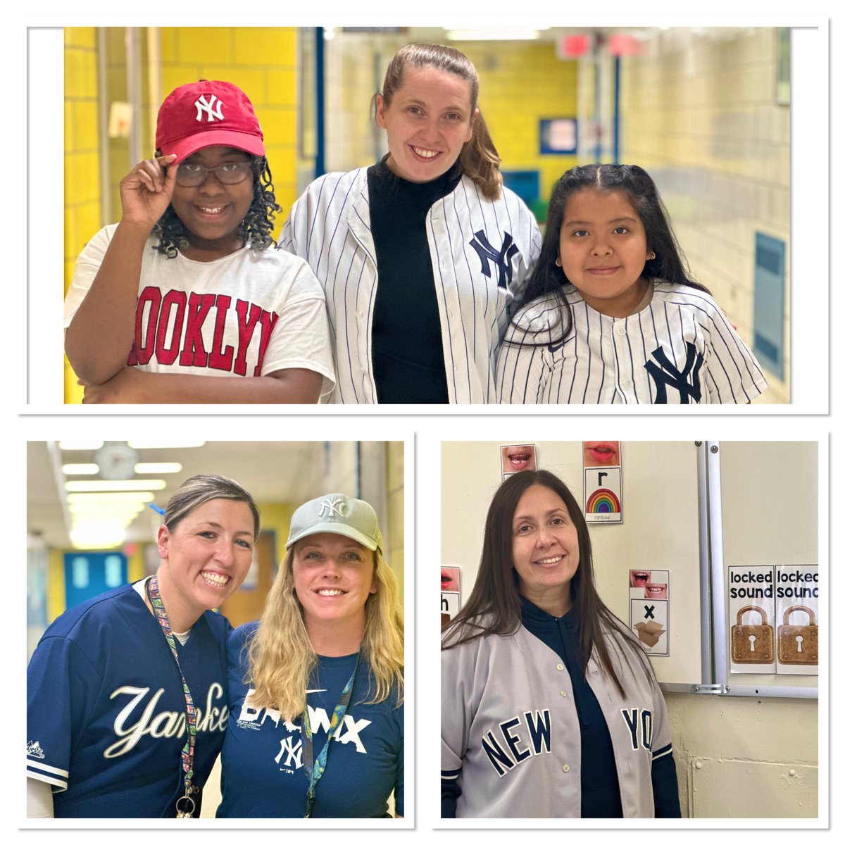 ps205x's tweet photo. Yankees
Let’s go Yankees, let’s go!”

We are cheering for the Yankees tonight! ⚾🧢

@Yankees  @NYCSchools  @CSD10Bronx 
#yankees #worldseries #baseball #newyorkyankees #fan https://t.co/oJdURoliBr