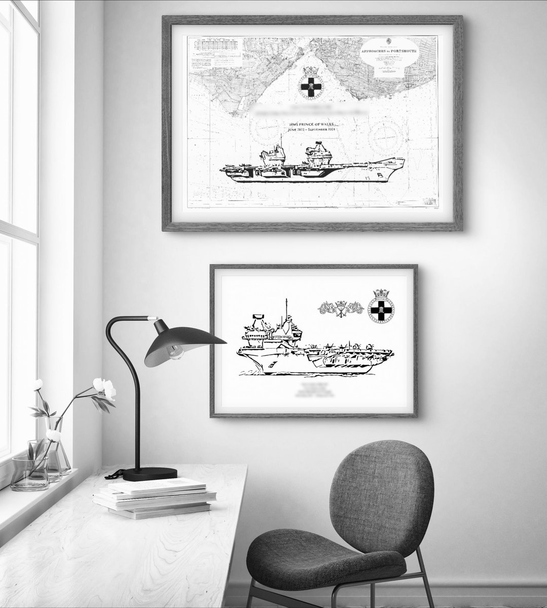 indigozuluink's tweet photo. 🚨COMMISSION REVEAL 🚨
Leaving gizzits completed back in the summer for 2 chaps leaving @HMSPWLS ⚓️
#hmsprinceofwales #hmspwls #aircraftcarrier #warfareofficer #hmnbportsmouth #royalnavy #qec #chartart #britisharmedforces #militaryartist #southdevon #devonartist https://t.co/gpPj9IA7rz