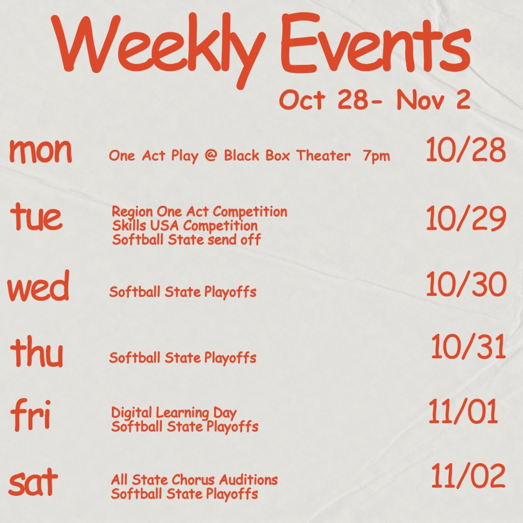 SHSPhoenix's tweet photo. We encourage everyone to come out and support our students this week. Your participation and encouragement can make a significant difference in their experience and success. 
Thank you for your support!
#TogetherSHS  #TogetherGCS https://t.co/LdolIYJS4k