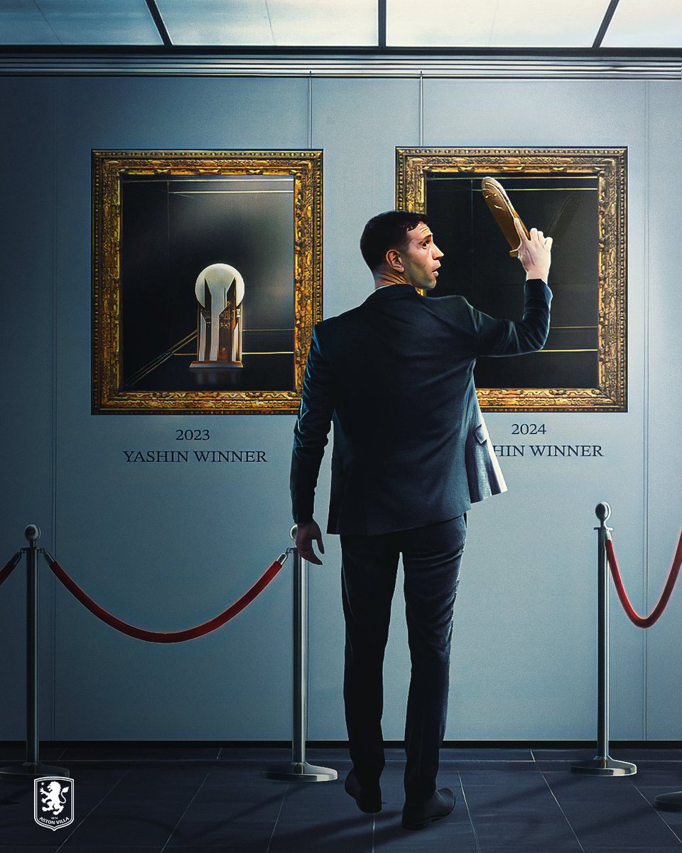 Our two-time Yashin Trophy winner 🤩

Hang it in the Louvre 🖼️