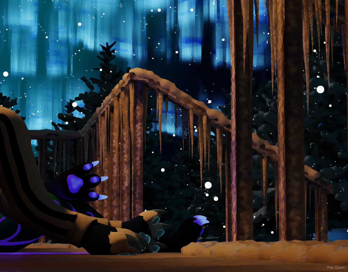 a night under the lights feat. <a href="/Nero_The_fluf/">Nero Nocturne</a> 
#nardoragon #furryart