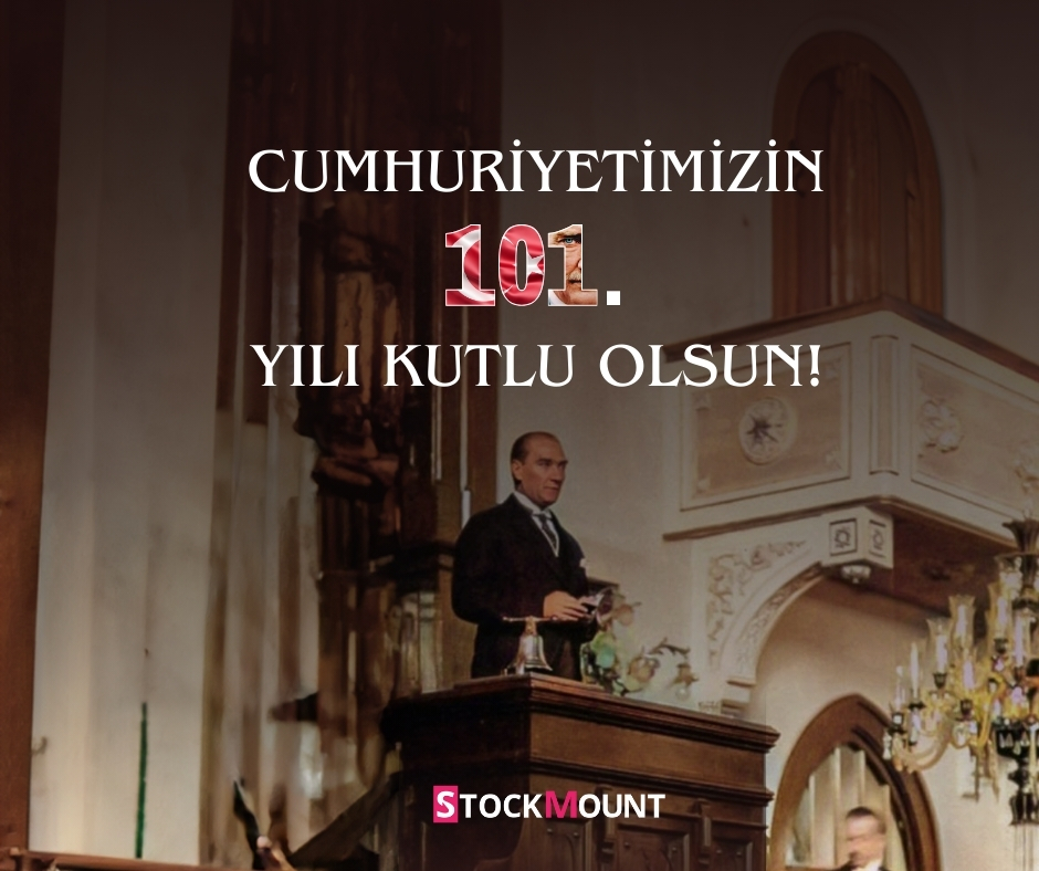 Cumhuriyetimizin 101. yılı kutlu olsun. Yaşasın Cumhuriyet 🇹🇷