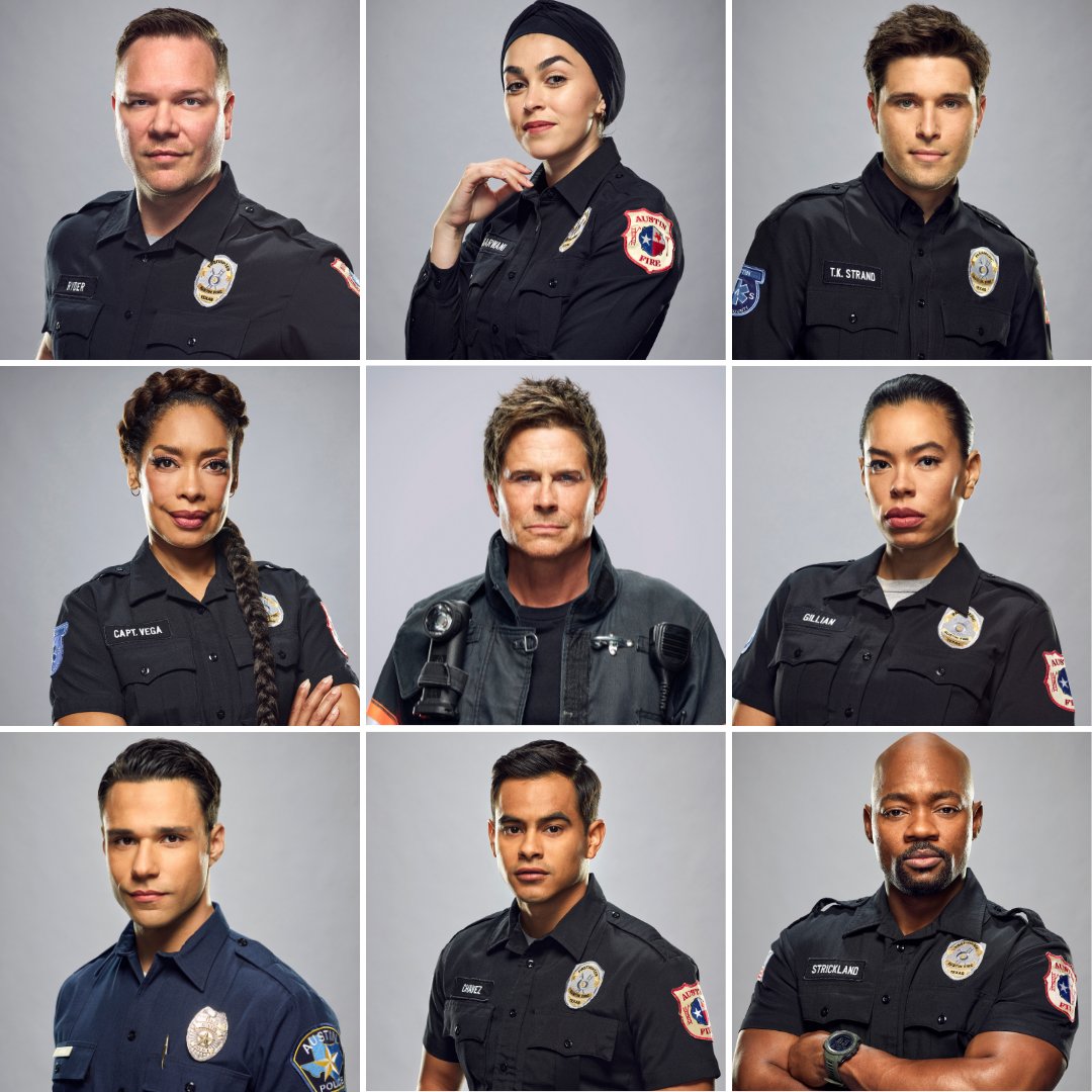 The 126 putting out fires and saving lives! #NationalFirstRespondersDay

📺: #911LoneStar