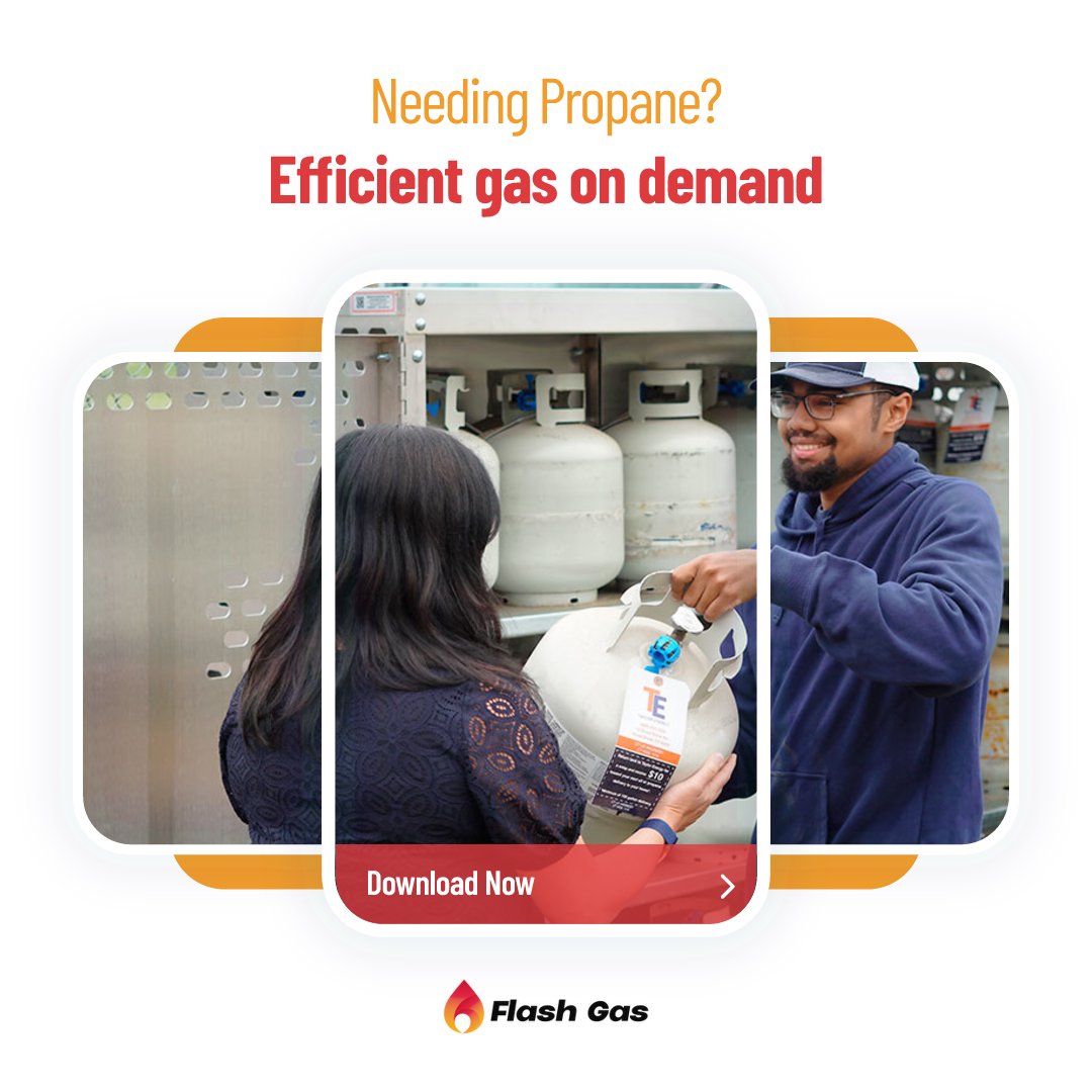 flashgas3's tweet image. Needing propane? Get efficient gas on demand! Download the Flash Gas app now on the Google Play Store and Apple Store. 📲🔥 #FlashGas #PropaneDelivery #DownloadNow 

flashgas.com/download-flash… 
📱(888)-FLASH-15