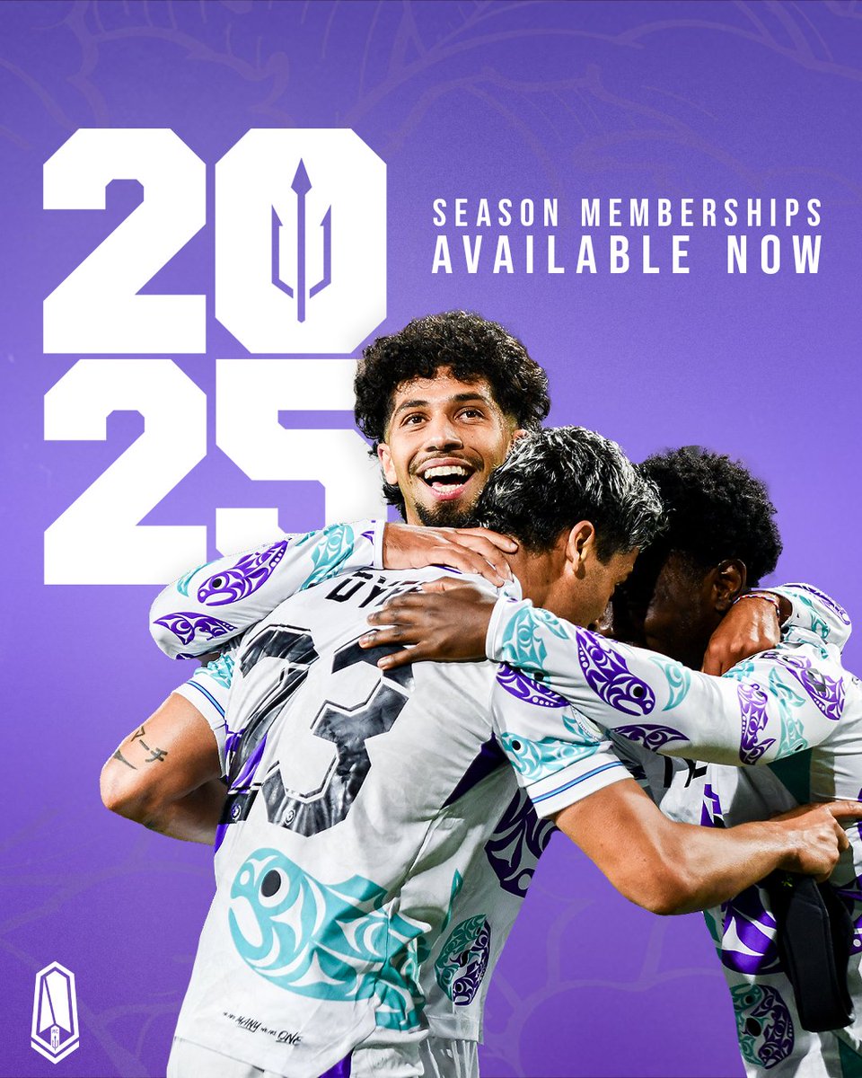 Pacificfccpl's tweet photo. The Tide Is Rising 🌊

Join the next wave of Trident faithful and become a 2025 Pacific FC Season Member today!

🎉 Over 10 exclusive season member perks
💲 Guaranteed lowest ticket prices
🏟️ New theme nights every match

Click here to learn more: https://t.co/YnbtEZy8cp https://t.co/8v5XBPIBcV