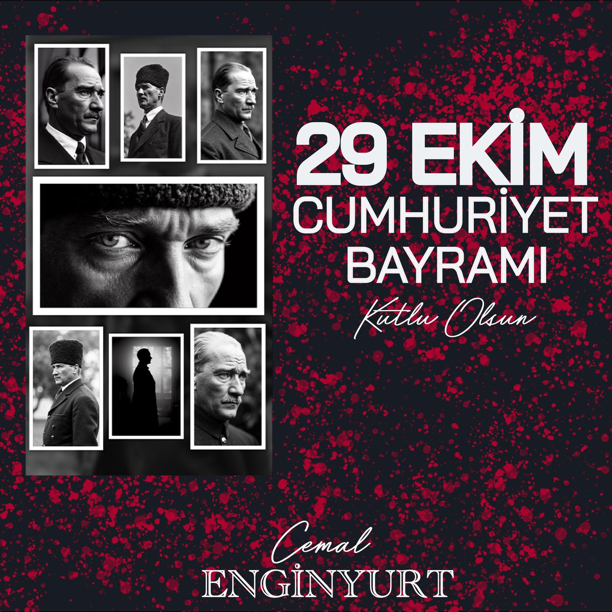 cenginyurt52's tweet photo. Büyük ATATÜRK!!
Sen "Efendiler yarın Cumhuriyeti ilan ediyoruz diyerek,bugün CUMHURİYETİ ilan ettin.
Biz de sana söz verdik,"Muhtaç olduğumuz kudret,damarlarımızdaki asil kanda mevcuttur"diyerek ölümüne onu koruyacağız.
Yaşasın Türkiye Cumhuriyeti Devleti  
Yaşasın Türk Milleti. https://t.co/npgBin0SJ8