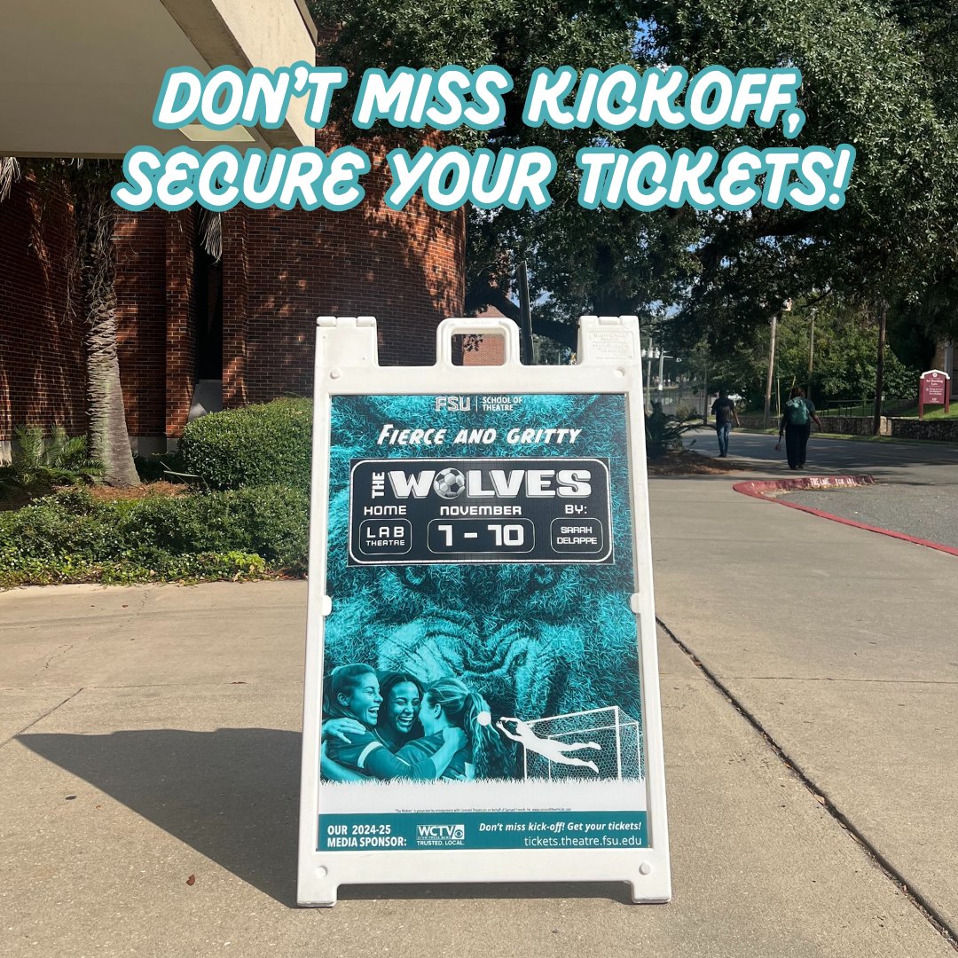 Take your seat on the bleachers to watch the gritty, groundbreaking play The Wolves! 

The Wolves plays at the Lab Theatre <a href="/FloridaState/">Florida State University</a> November 1 - 10, 2024. Don't miss kick off and secure your ticket at tickets.theatre.fsu.edu!

 Read content advisory on website