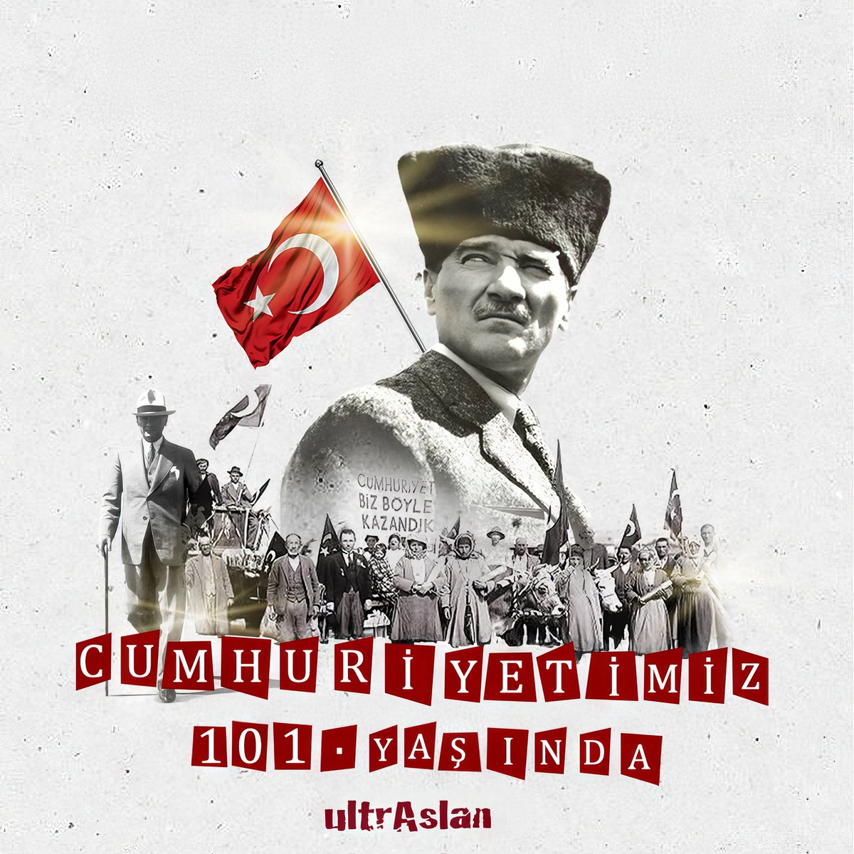 🇹🇷29 EKİM CUMHURİYET BAYRAMIMIZ KUTLU OLSUN!🇹🇷

🇹🇷Cumhuriyet’imizin ilanının 101. yıl dönümünde 29 Ekim Cumhuriyet Bayramımızı kutluyor; ulusumuzun mimarı #MustafaKemalAtatürk başta olmak üzere tüm şehit ve gazilerimizi saygı, rahmet ve minnetle anıyoruz.

#ultrAslan