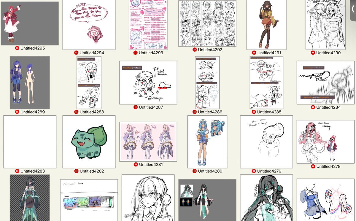 swearing on my life that i've been drawing it's just not pokemon 