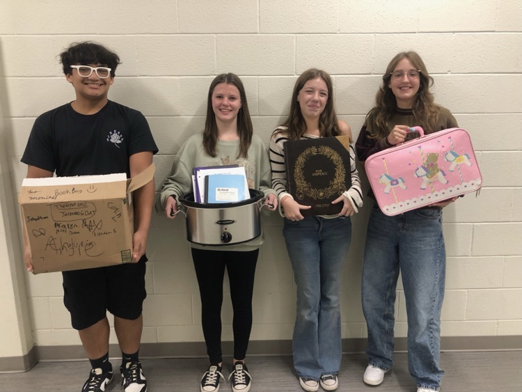 ABECatACC's tweet photo. We kicked off spirit week with “Anything but a backpack Day” and our kiddos were so creative! 

Here’s the lineup for the rest of the week:
Tuesday - Character Day (movie, book, show)
Wednesday - PJ Day
Thursday - Costume Day 
Friday - Fall Colors Day https://t.co/gAJ9Pv22FG