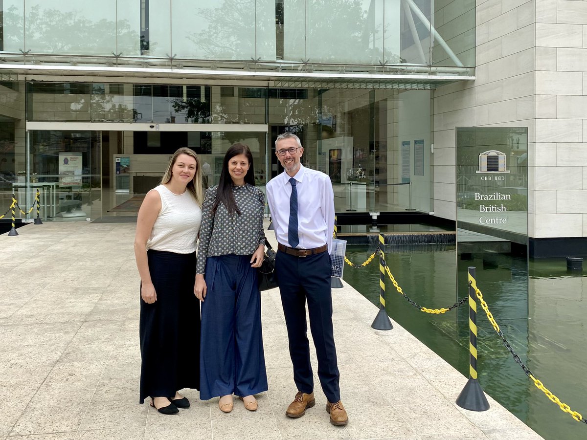 John Hurst (@profhurst) on Twitter photo Thank you / Obrigado to everyone at 🇬🇧 Consulate-General in Sao Paulo 🇧🇷 today, <a href="/ukinbrazil/">UK in Brazil🇬🇧🇧🇷</a>, for the warm welcome.
We really appreciated the opportunity to talk about our <a href="/NIHRglobal/">NIHR Global Health</a> funded study in chronic lung disease across <a href="/uclmedsci/">UCL Faculty of Medical Sciences</a> and <a href="/ufscaroficial/">UFSCar #UniversidadeEuDefendo</a>. Thank you / Obrigado to everyone at 🇬🇧 Consulate-General in Sao Paulo 🇧🇷 today, <a href="/ukinbrazil/">UK in Brazil🇬🇧🇧🇷</a>, for the warm welcome.
We really appreciated the opportunity to talk about our <a href="/NIHRglobal/">NIHR Global Health</a> funded study in chronic lung disease across <a href="/uclmedsci/">UCL Faculty of Medical Sciences</a> and <a href="/ufscaroficial/">UFSCar #UniversidadeEuDefendo</a>.
