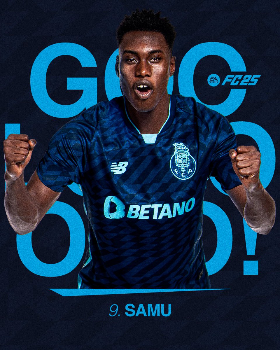 ⚽45+1' 𝙂𝙊𝙇𝙊𝙊𝙊𝙊𝙊𝙊𝙊𝙊𝙊! É de SAMU! 

🔵⚪ AVS 0-4 FC Porto

#AVSFCP