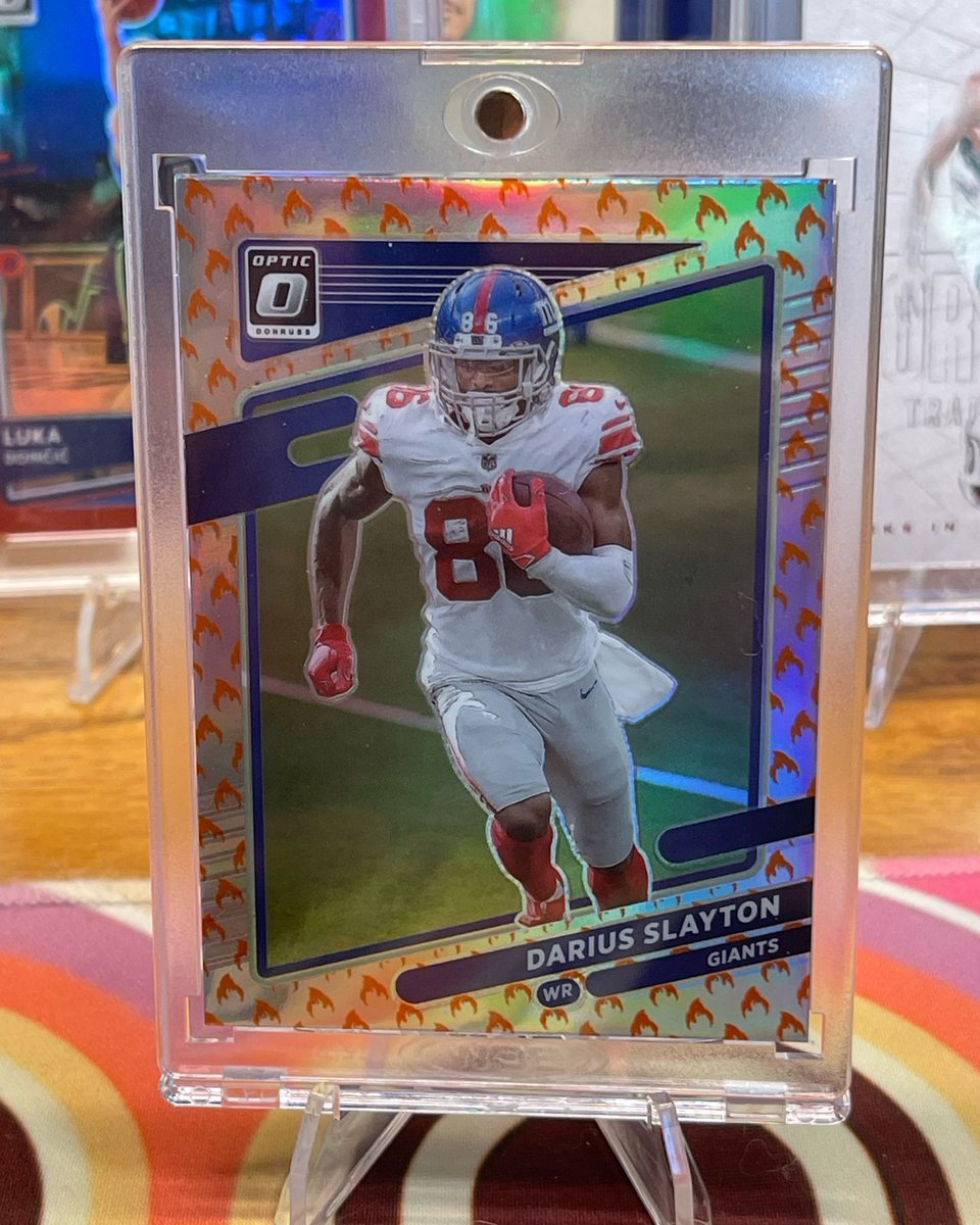 CollectHandheld's tweet image. 💥2021 Donruss Optic Darius Slayton Case Hit 🔥 Parallel💥

Price: $20 💰
Shipping: FREE 🛳️ BMWT
DM if interested! 📩 

#DariusSlayton #DonrussOptic #CaseHit #FootballCards #NFL #Giants #CardCollector #SportsMemorabilia #Sports #TradingCards #handheldcollectibles #TBBCrew