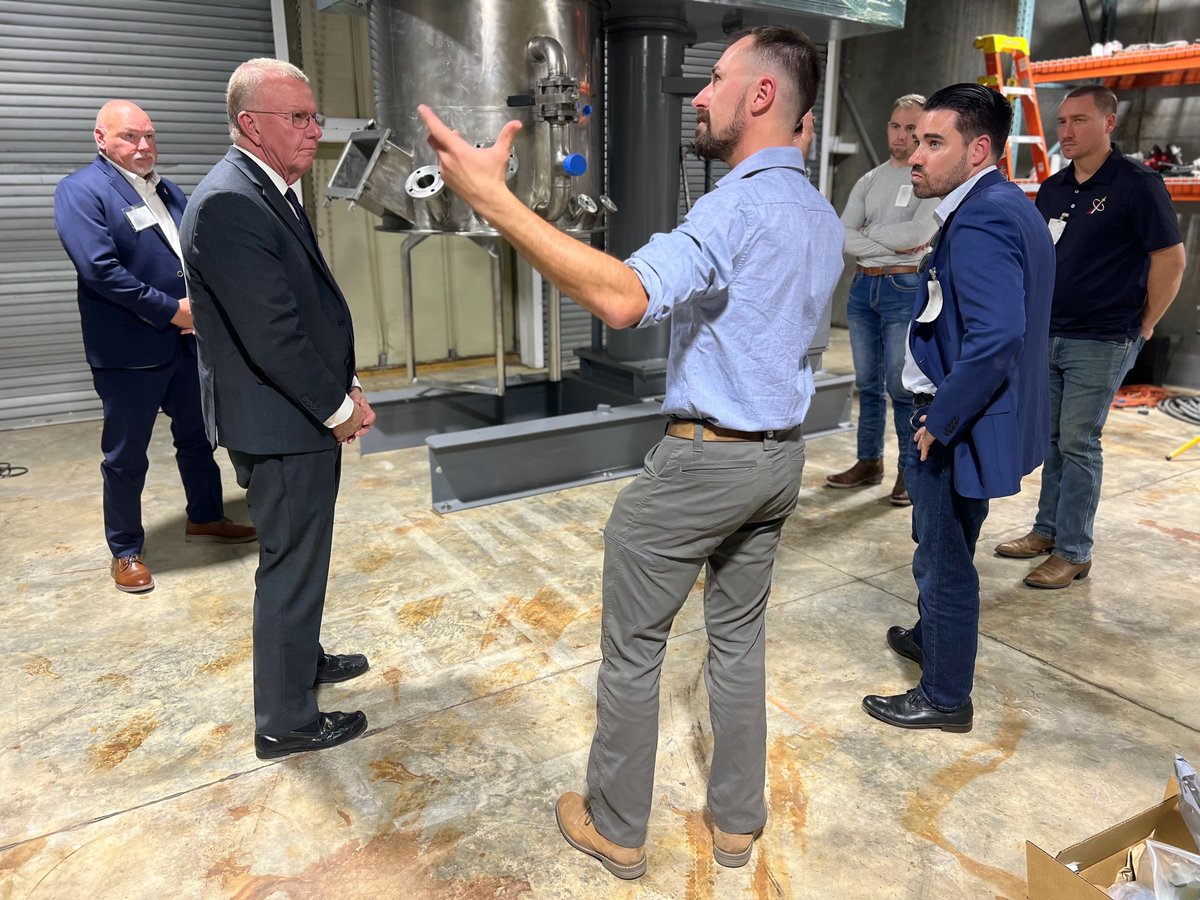Last week Evolution had the honor of hosting Congressman Mike Ezell (MS-4) <a href="/RepEzell/">Congressman Mike Ezell</a> at our initial medium-rate production facility located on-site on the historic <a href="/NASAStennis/">Stennis Space Center</a> Space Center near beautiful Bay St. Louis, Mississippi!

The CODEL delved into the challenges facing