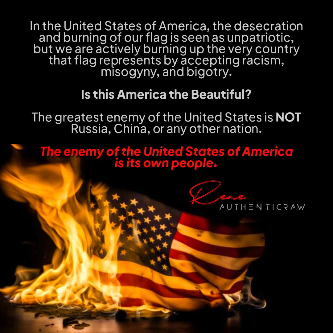Dear United States of America, 🙏🏽🇺🇲

What kind of America are we choosing when a campaign rally turns a platform into a parade of racism, misogyny, and bigotry? 

How can we claim to be "Making America Great Again"  when hatred and racism are celebrated so openly? How does this