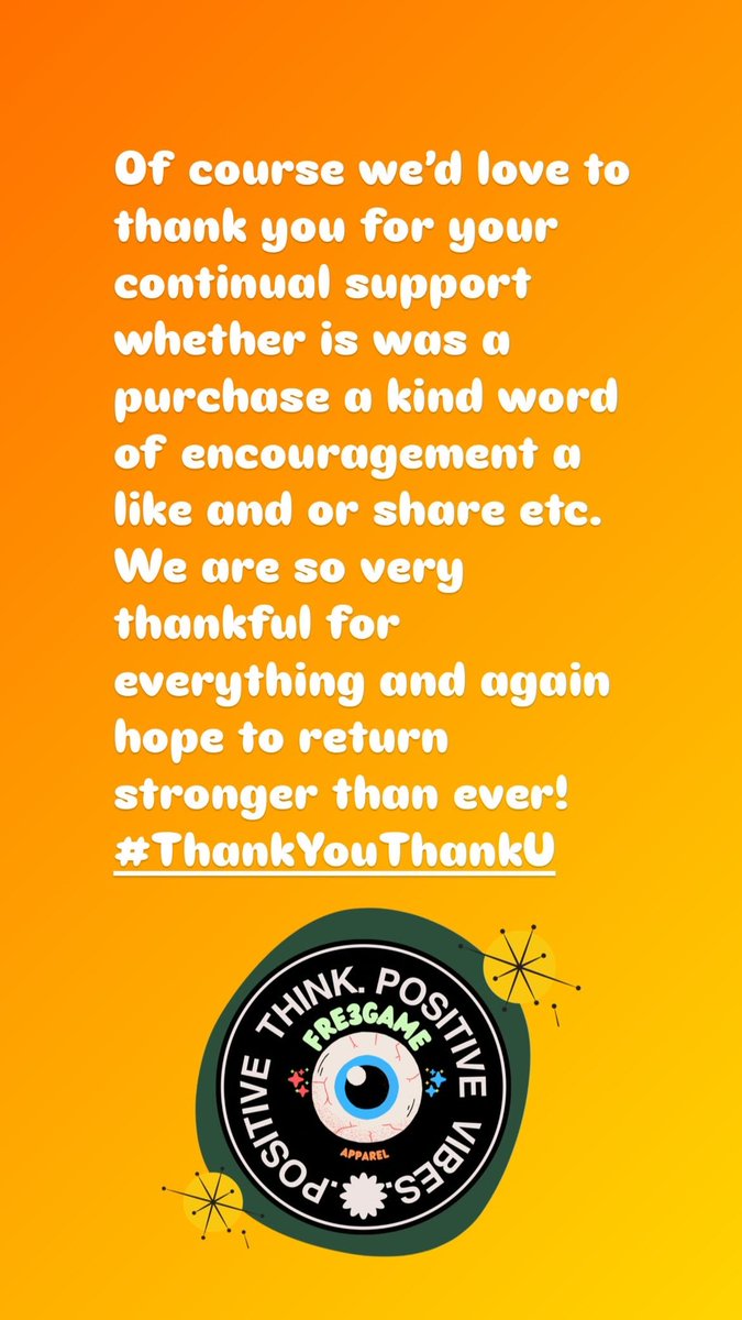 fre3game's tweet photo. We will be back https://t.co/fjzFlfnFAu