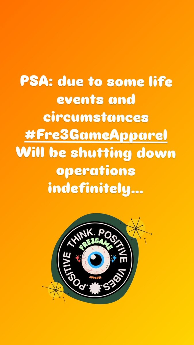 fre3game's tweet photo. We will be back https://t.co/fjzFlfnFAu