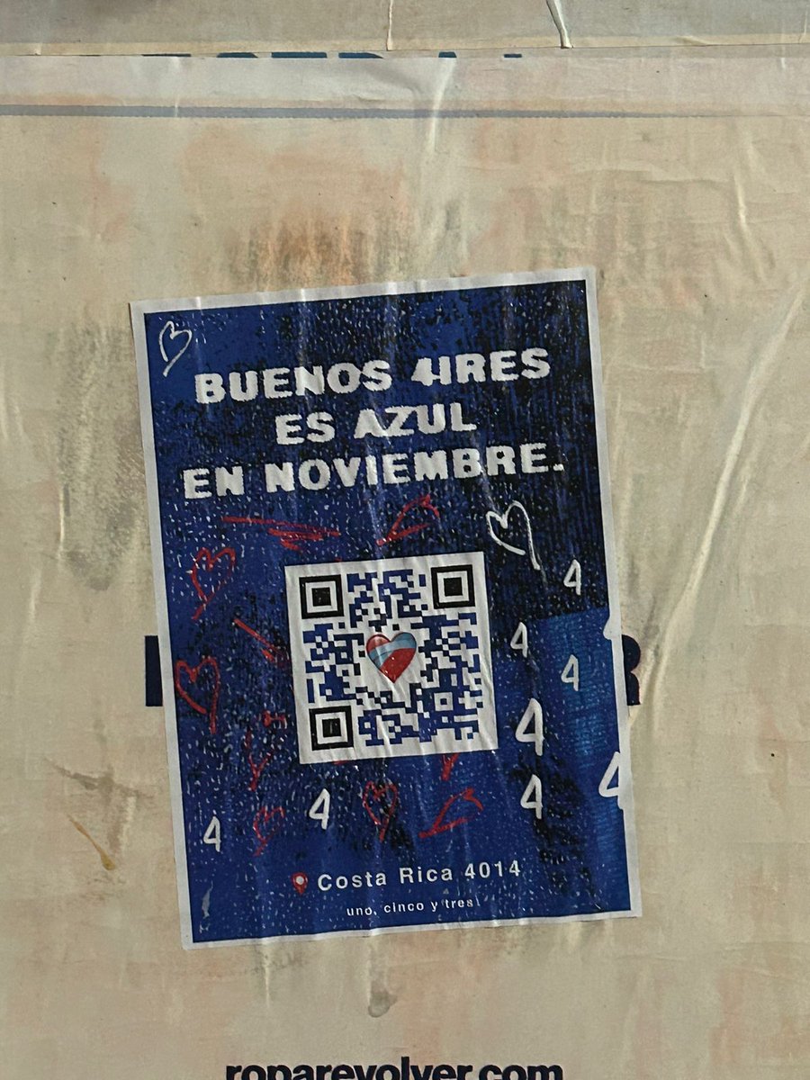 ojooo y esto 👀

📍Costa Rica 4014
#BUENOS4IRESESAZULENNOVIEMBRE