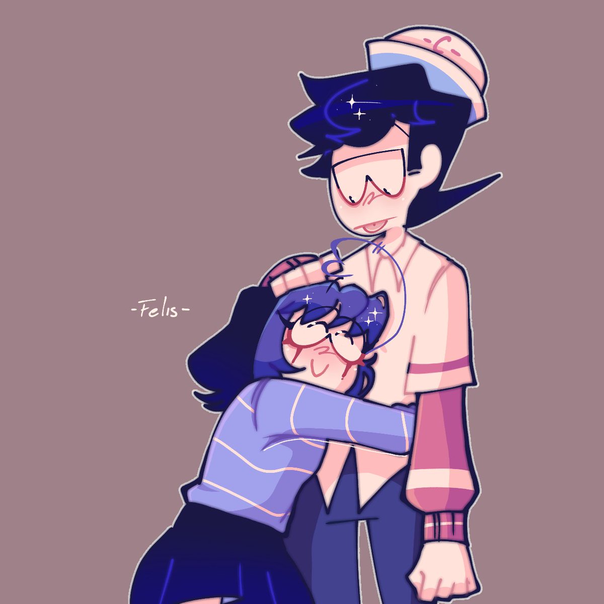 Roachyxxz's tweet photo. Hugs

#spookymonthkevin #spookymonth #srpelo https://t.co/gcbHcqoHor