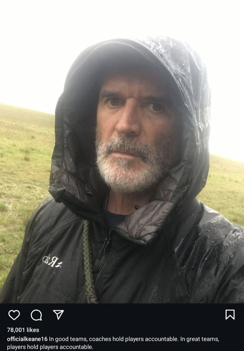 ashurst76's tweet photo. Roy Keane is spot on. The issue though, is  @ManUtd have a squad full of average players on BIG BIG money who all think they're top tier. They're not! NOW ANOTHER MANAGER BUT WE'LL SEE THE SAME PROBLEMS.! TIME TO GET RID OF HALF A SQUAD cos they've NEVER been up to it. https://t.co/fnTyvkCcvu