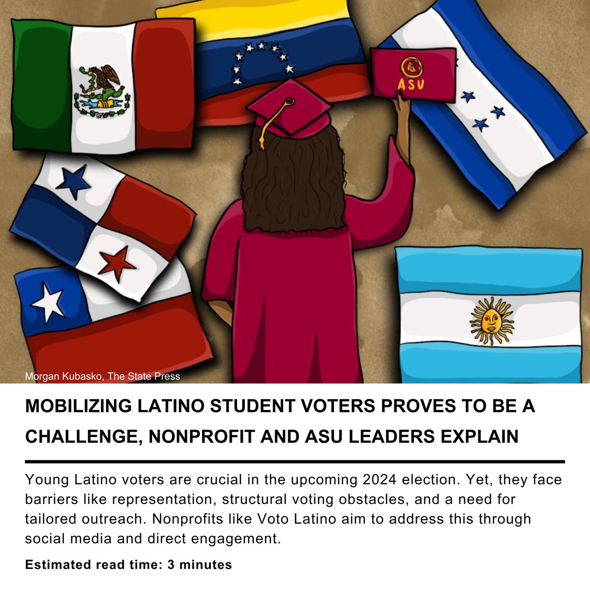 ASU Hispanic Research Center (@hrc_asu) on Twitter photo Latino student voters are essential for the 2024 election and need tailored outreach. How can politicians effectively connect with the Latino student community? Discover more on this topic in a new article by <a href="/statepress/">The State Press</a> , featuring our director, Stella Rouse! Latino student voters are essential for the 2024 election and need tailored outreach. How can politicians effectively connect with the Latino student community? Discover more on this topic in a new article by <a href="/statepress/">The State Press</a> , featuring our director, Stella Rouse!