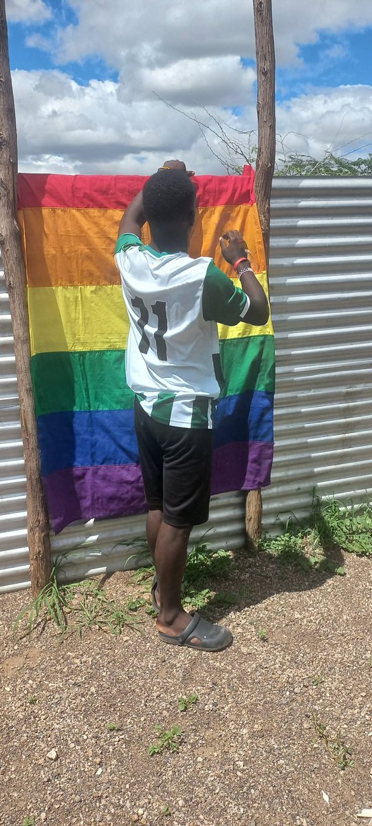 What else can I do🏳️‍🌈🏳️‍🌈🏳️‍🌈it's all about the support and creating awareness in the refuge camp, trying to tell people that we LGBTQ asylum seekers are not safe we are passing through a very hard situation.
gofund.me/9fdb3b8a