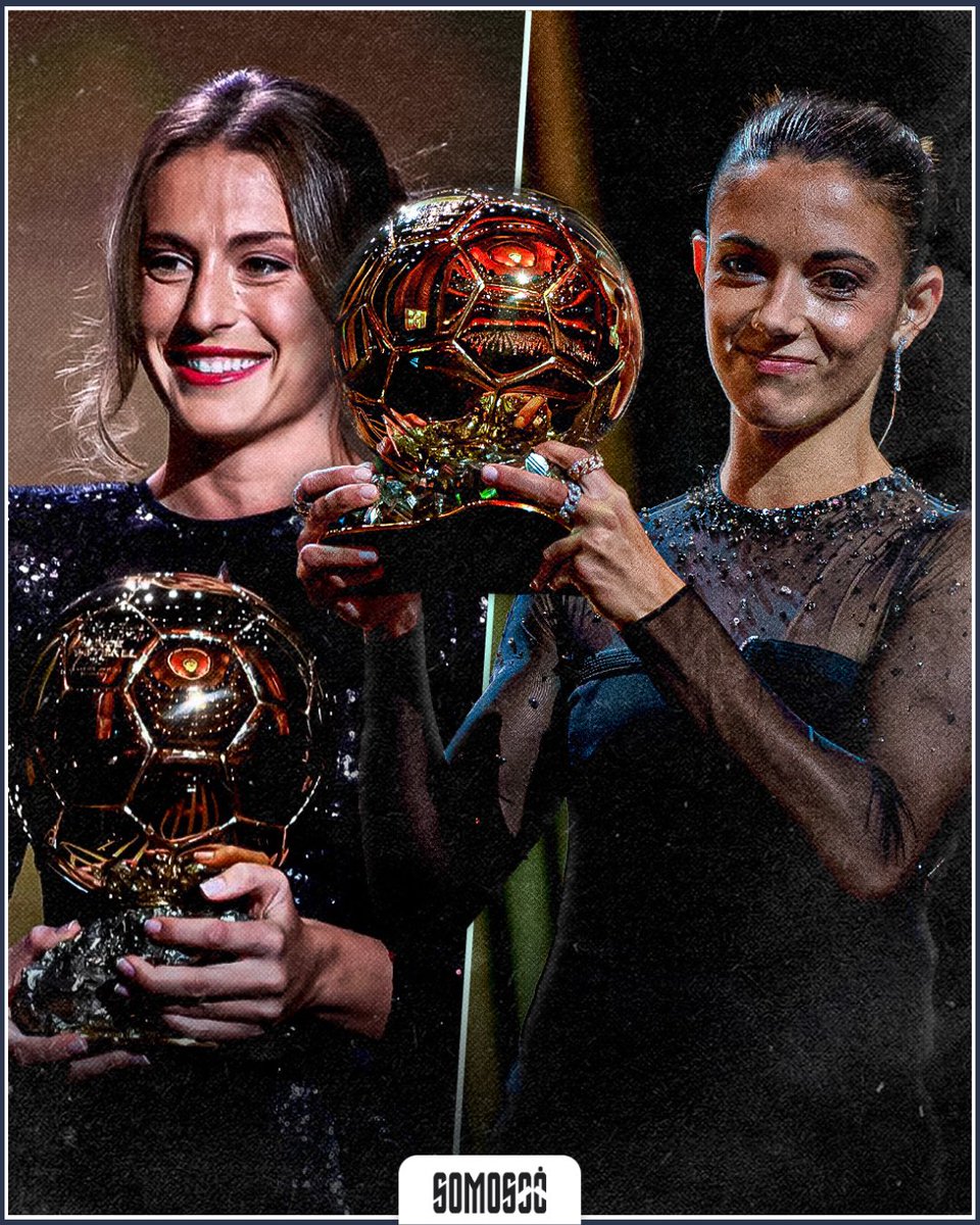 Somos90fut's tweet photo. 📌| Junto con Alexia Putellas, son las únicas futbolistas que han ganado este reconocimiento 2 veces y por año consecutivo.

🧵[2/2]🔚

#AitanaBonmati #BallonDor https://t.co/mQ4UkKbDwX