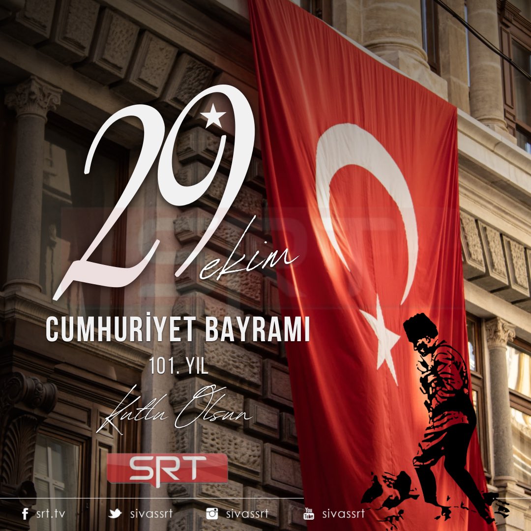 sivassrt's tweet photo. 29 Ekim Cumhuriyet Bayramımız Kutlu olsun. 🇹🇷🇹🇷🇹🇷 

#29Ekim #CumhuriyetBayramı #Türkiye  #29EkimCumhuriyetBayramı https://t.co/GPoAOVkRQl