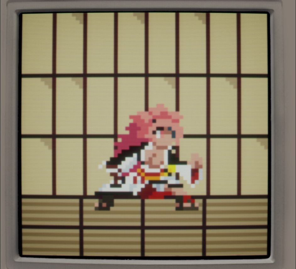 Missed using the CRT filter and Baiken's always good for that
