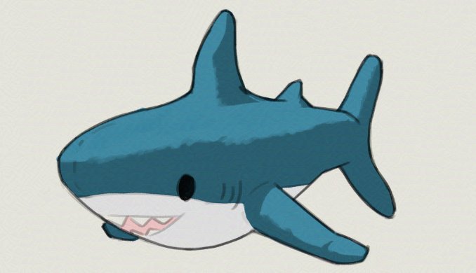 eivaryth's tweet photo. Haven't really been posting here 'cuz of the ToS change and I don't know what to post here instead, so take this BLÅHAJ for the time being https://t.co/chGRBxqJhd