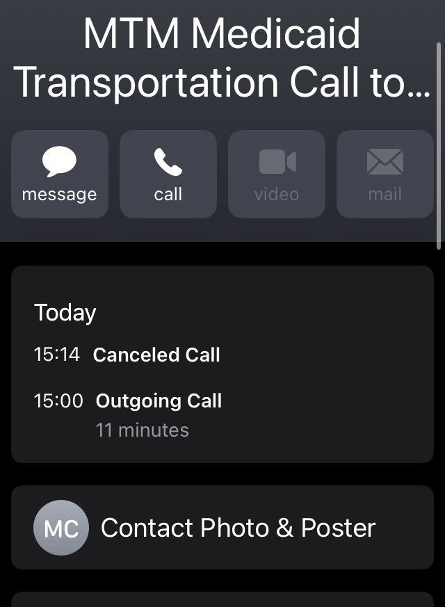 KaylaJameyd's tweet photo. Total time for MTM transportation to reimburse me for mileage: 28 min on phone and counting. They hung up. App crashed. https://t.co/gdJKt90AzB