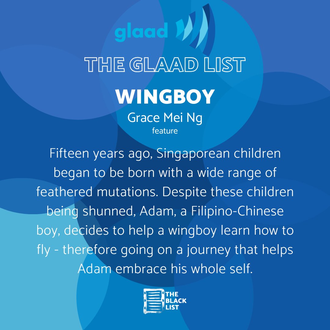 theblcklst's tweet photo. WINGBOY by @notveryaugust, 2024 #GLAADList https://t.co/onXorWnCdc