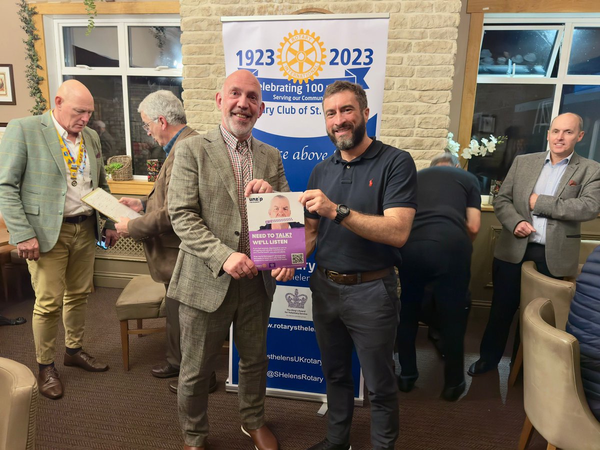 FFHMedia's tweet image. President Chris Thomas was invited to the Rotary St Helens to provide updates on FFH's anti-sex trafficking programs in the Philippines. He discussed the strengthening of safeguarding frameworks and FFH's programs such as mental health first aid.