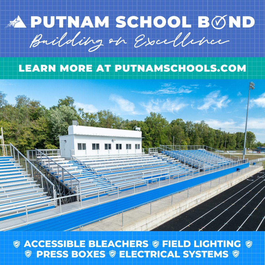 PutnamWVSchools's tweet image. The School Bond calls for health &amp;amp; safety improvements to outdoor athletic facilities. Funds will address updated electrical systems, creating more energy-efficient sites, reducing maintenance costs, &amp;amp; saving significant dollars county-wide! #PutnamProud #BuildingOnExcellence