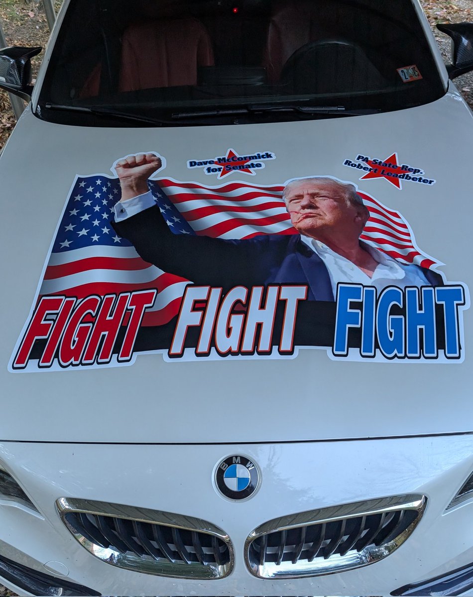 Josietweety1's tweet image. R baby all the way!!  🇺🇸🦅🇺🇸  FIGHT FIGHT FIGHT 💪 My ride in a small PA college town!! Thank you Defebo's graphics Berwick PA!! MAGA
#MAGA2024 #MAGA #DavidHarrisJr #DonaldTrump #DonaldTrump2024 #America #ElonMusk #TrumpVance2024 
@elonmusk @cb_doge @america @DaveMcCormickPA