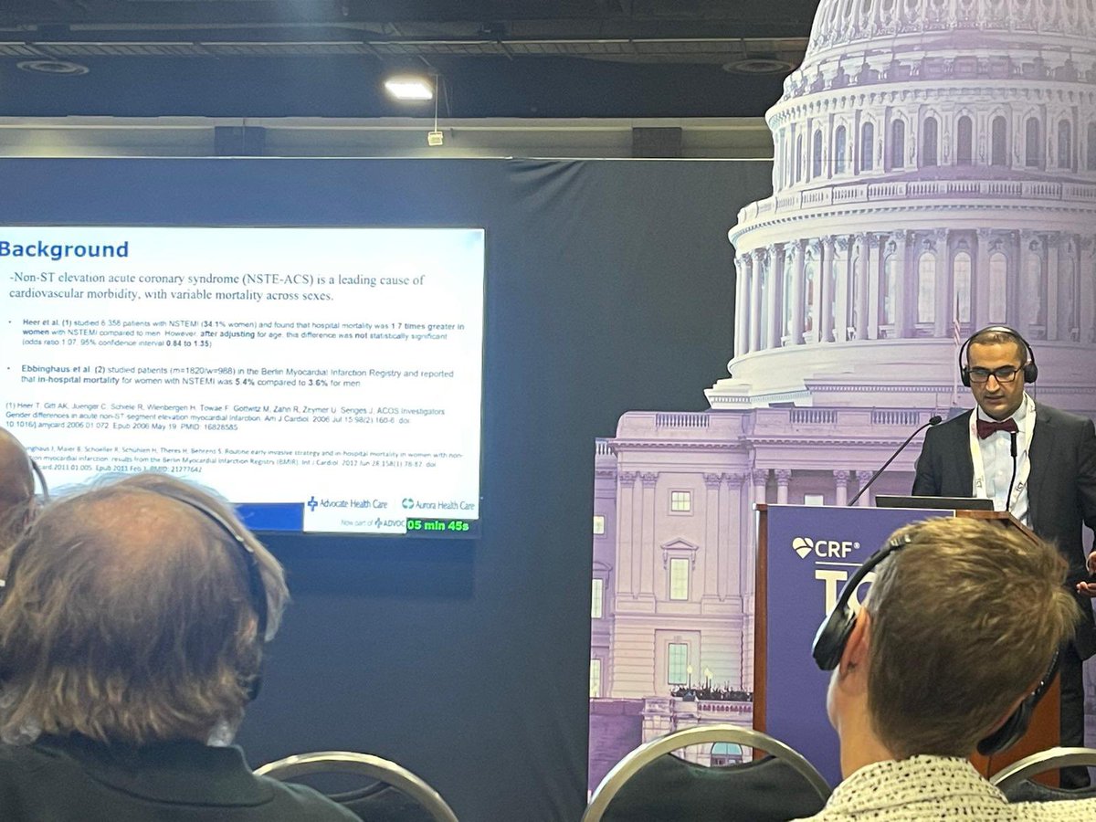 ZAALTai's tweet image. Honored to present our research on racial disparities in young STEMI patients at #TCT2024—highlighting critical gaps in care that call for more equitable treatment in cardiology.