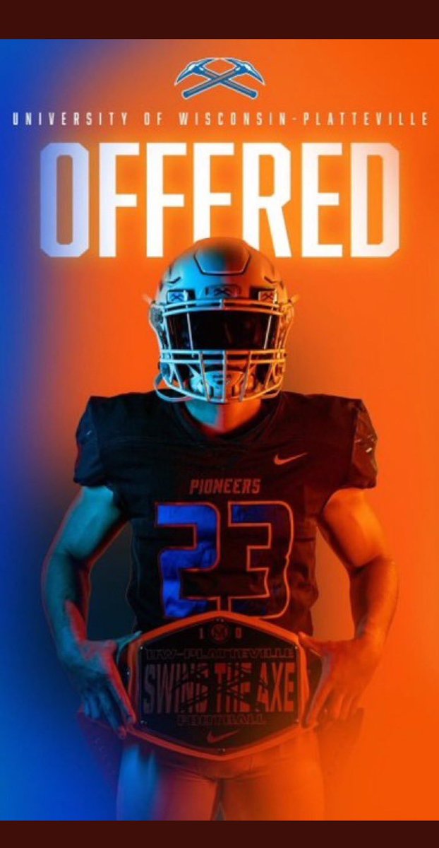 Amiel Clark (@amielclark6) on Twitter photo #AGTG After a great conversation with <a href="/Ryan_Munz/">Ryan Munz</a> I'm blessed to receive an offer from <a href="/UWPlattFootball/">UW-Platteville Football</a>
<a href="/PNTigerFootball/">Plainfield North Tiger Football</a> <a href="/mj_sbbm4keys/">Master 🏈 Technician & Trainer</a>
<a href="/CoachAllender7/">Donald Allender</a> <a href="/EDGYTIM/">Timothy “EDGYTIM” OHalloran</a>
<a href="/PrepRedzoneIL/">Prep Redzone Illinois</a> #AGTG After a great conversation with <a href="/Ryan_Munz/">Ryan Munz</a> I'm blessed to receive an offer from <a href="/UWPlattFootball/">UW-Platteville Football</a>
<a href="/PNTigerFootball/">Plainfield North Tiger Football</a> <a href="/mj_sbbm4keys/">Master 🏈 Technician & Trainer</a>
<a href="/CoachAllender7/">Donald Allender</a> <a href="/EDGYTIM/">Timothy “EDGYTIM” OHalloran</a>
<a href="/PrepRedzoneIL/">Prep Redzone Illinois</a>