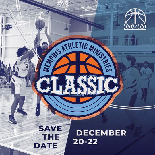 NateThomason8's tweet image. 🏀Don’t miss the @MAM_Sports Classic! 100+ teams come together for competition &amp;amp; community. MAM empowers Memphis youth through mentorship and sports—this is your chance to support their mission! @901Fund #ad  
Become a sponsor or make a donation at: bit.ly/MAMClassic2024 . 💙